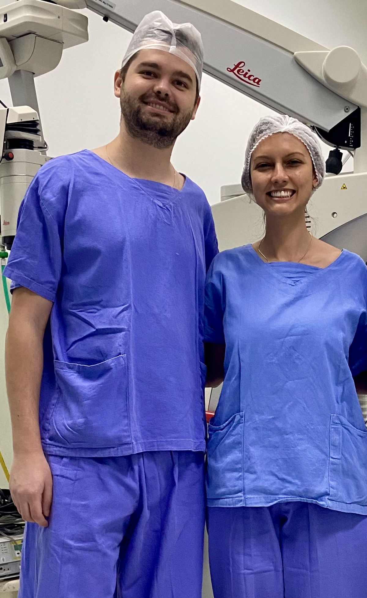 Dr. Charlles Picollo e Dra. Beatriz Picollo, médicos oftalmologistas